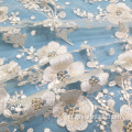 Plum Blossom Embroidery Transapret Payet Kain Renda